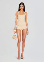 Fallyn Knit Romper
