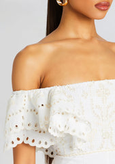 Sheen Long Dress