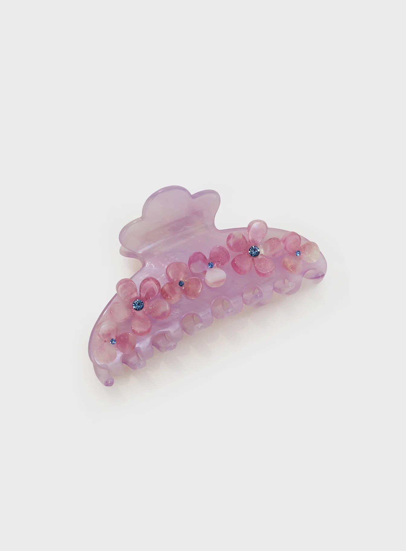 Be Careful Flower Hair Clip Multi