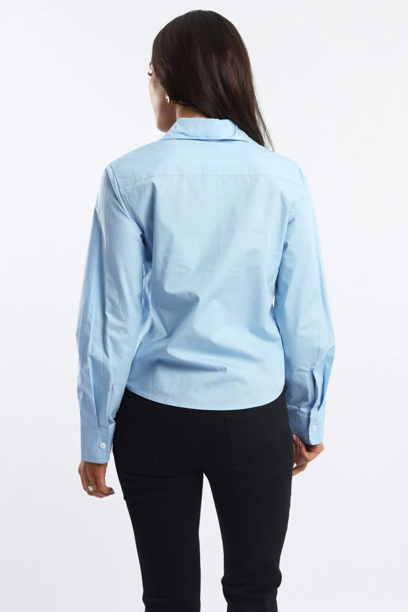 Blue Smart Fit Shirt