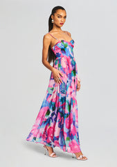 Vesa Corset Long Dress
