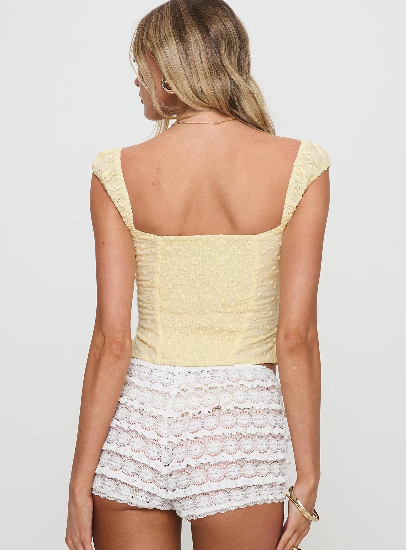 Lyncher Top Yellow