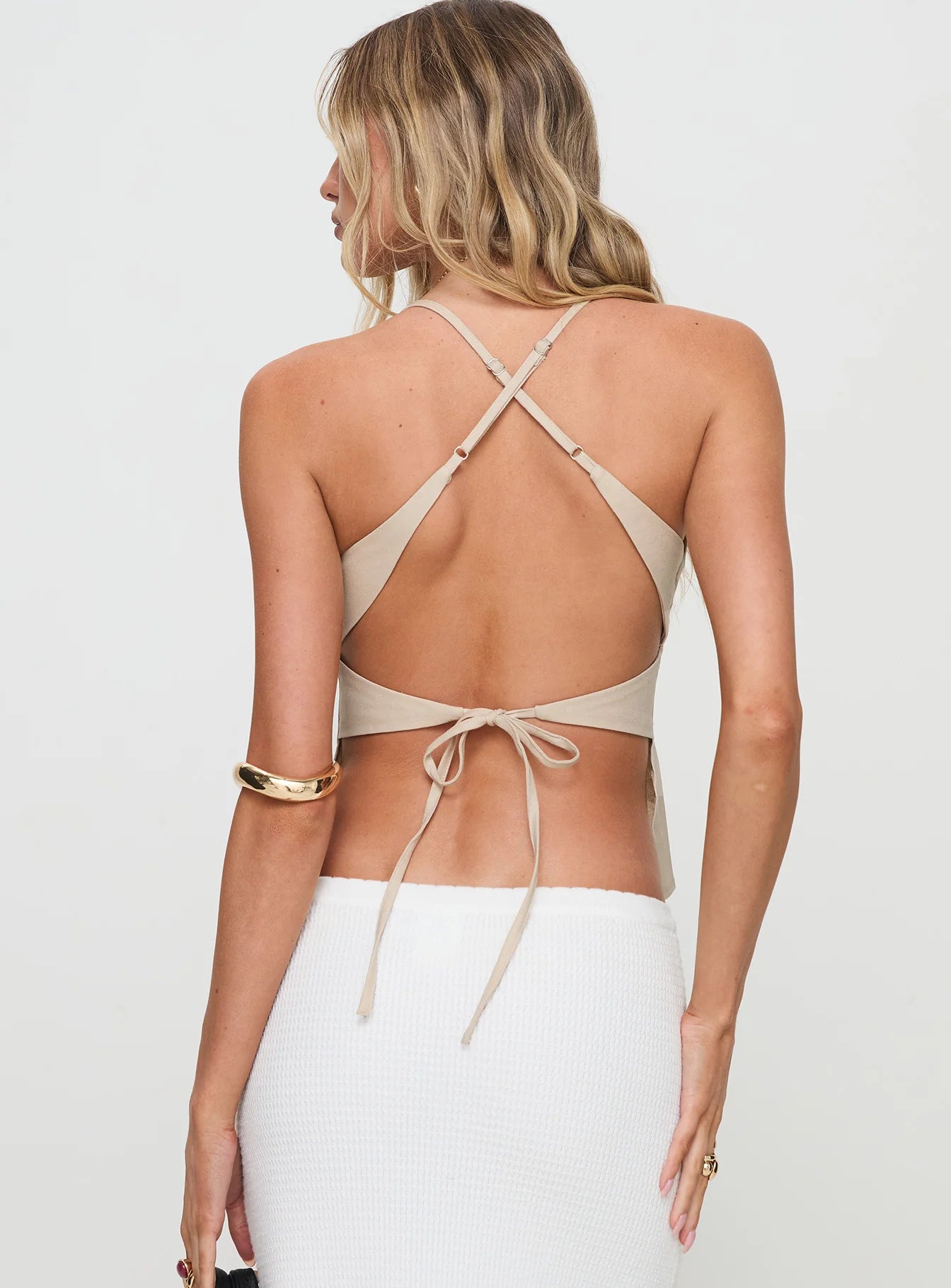 Candid Top Beige