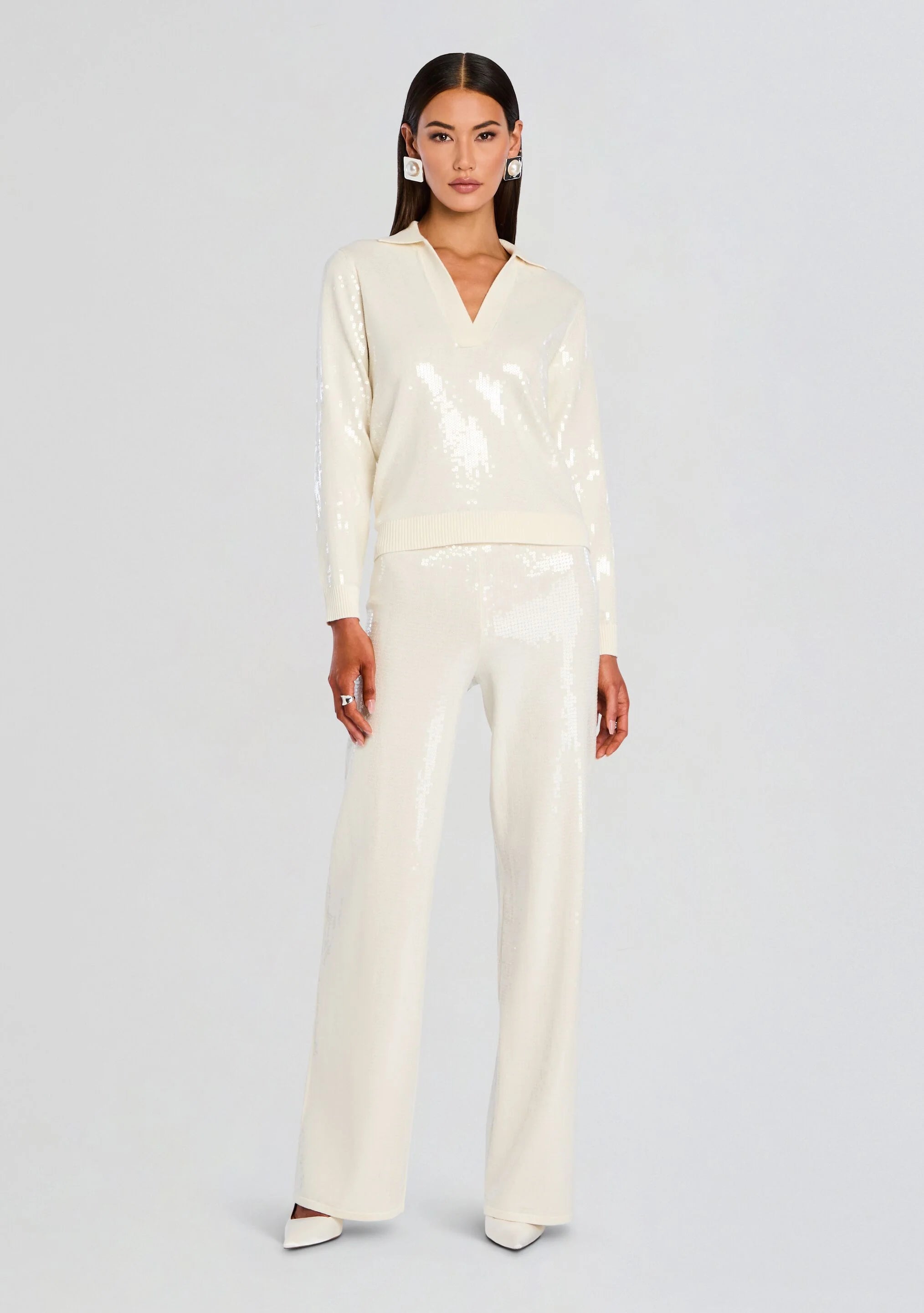 Natalia Sequin Knit Pant