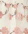 V Neck Floral Embroidered Lace Midi Dress in Pink
