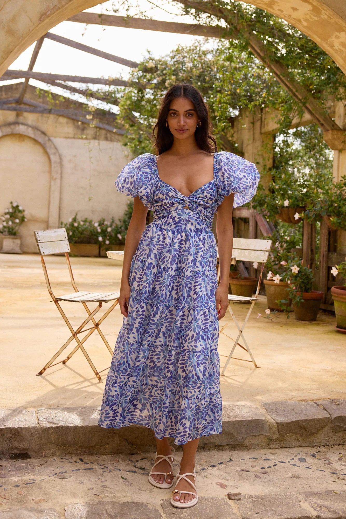 Ivy Rose Maxi Dress Blue
