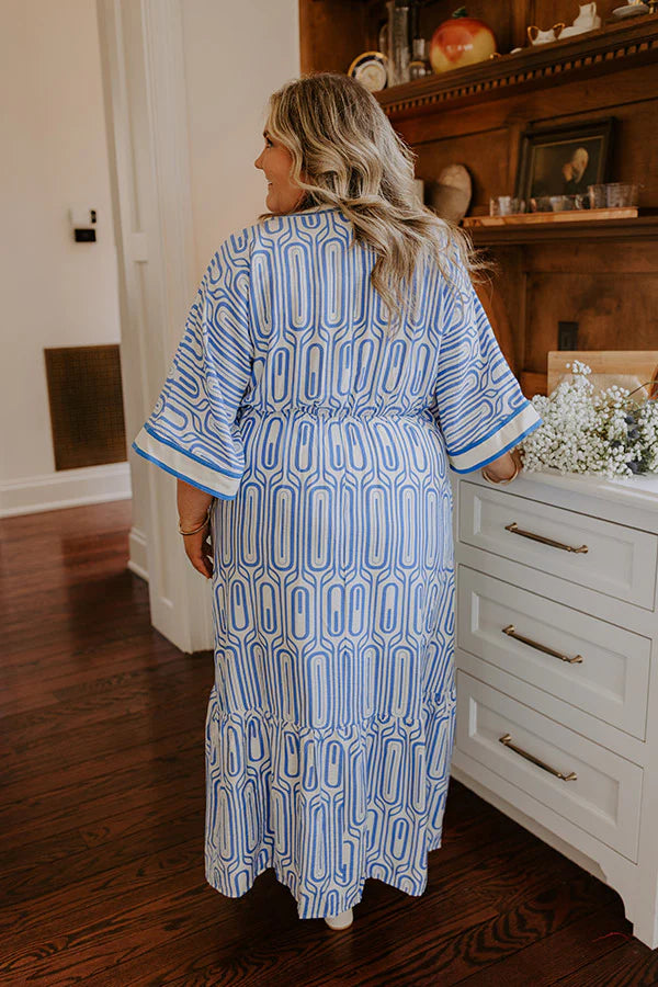 Art Gallery Social Midi Dress Curves