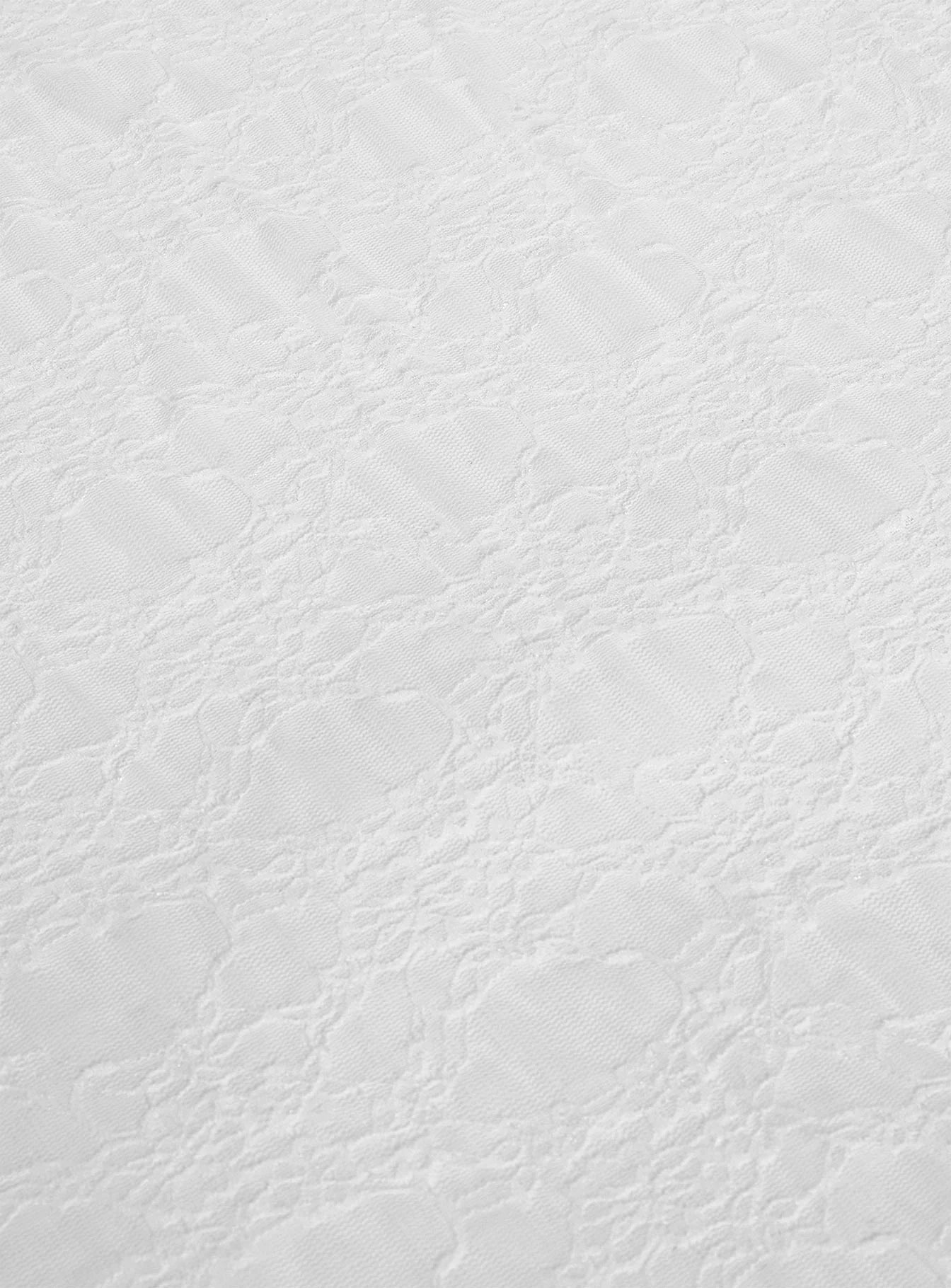 Nellie Hair Scarf White Lace