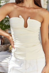 Luna Loves Strapless Top