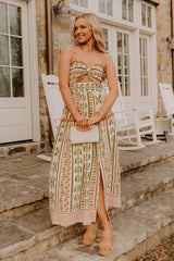 Desert Dreams Smocked Maxi Dress