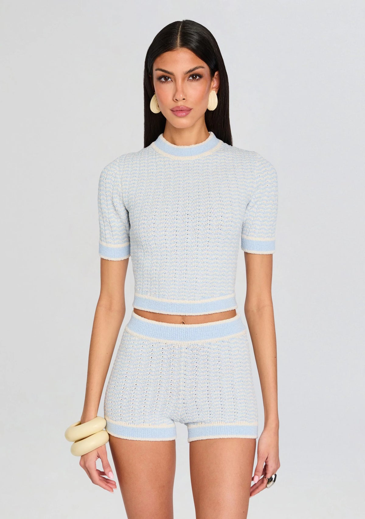 Tif Knit Baby Tee