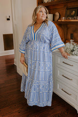 Art Gallery Social Midi Dress Curves