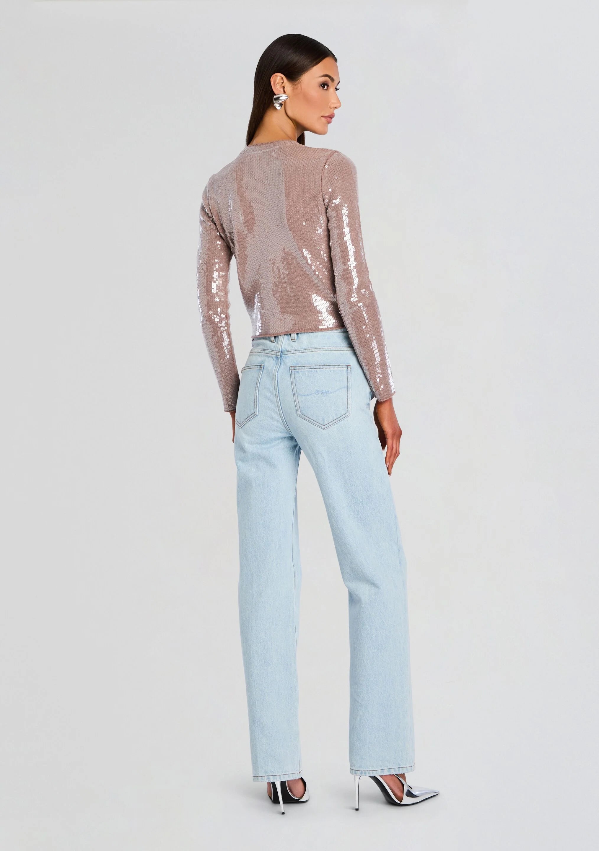 Annamarie Sequin Knit Cardigan