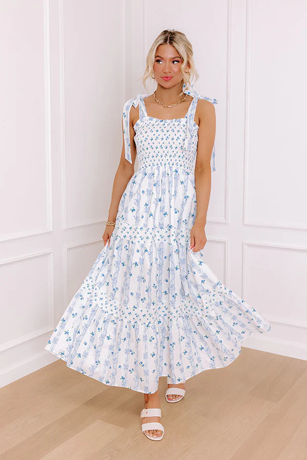 Hopeful Daydream Floral Maxi Dress