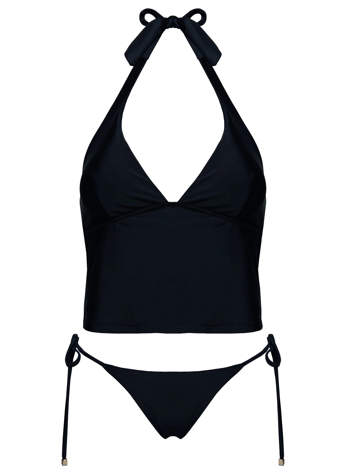 Kenai Tie Side Bikini Bottoms Black