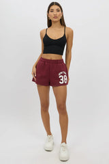 Black V Neck Cami Crop Top Seamless