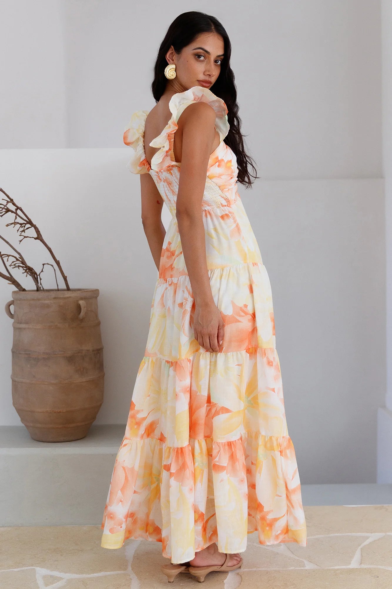 Regella Maxi Dress Yellow
