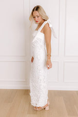 Timeless Romance Embroidered Midi Dress