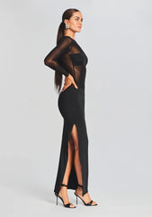 Silver Maxi Dress