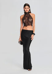 Violet Lace Top