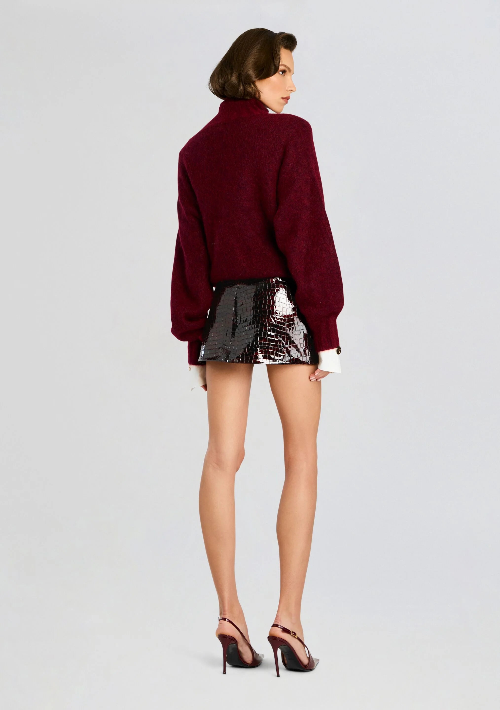 Camila Leather Skirt