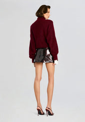 Camila Leather Skirt