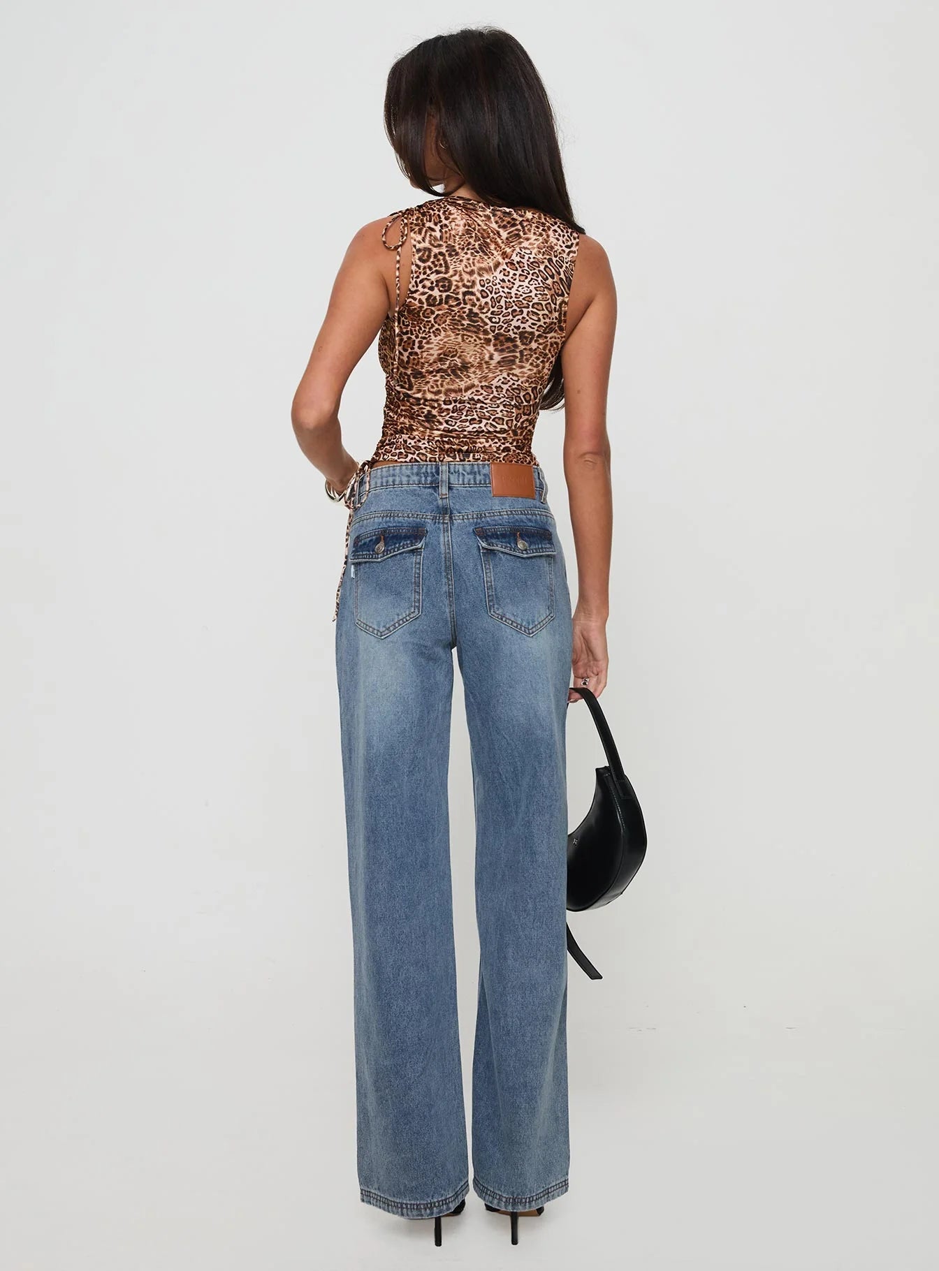 Everlong Jean Mid Blue Wash