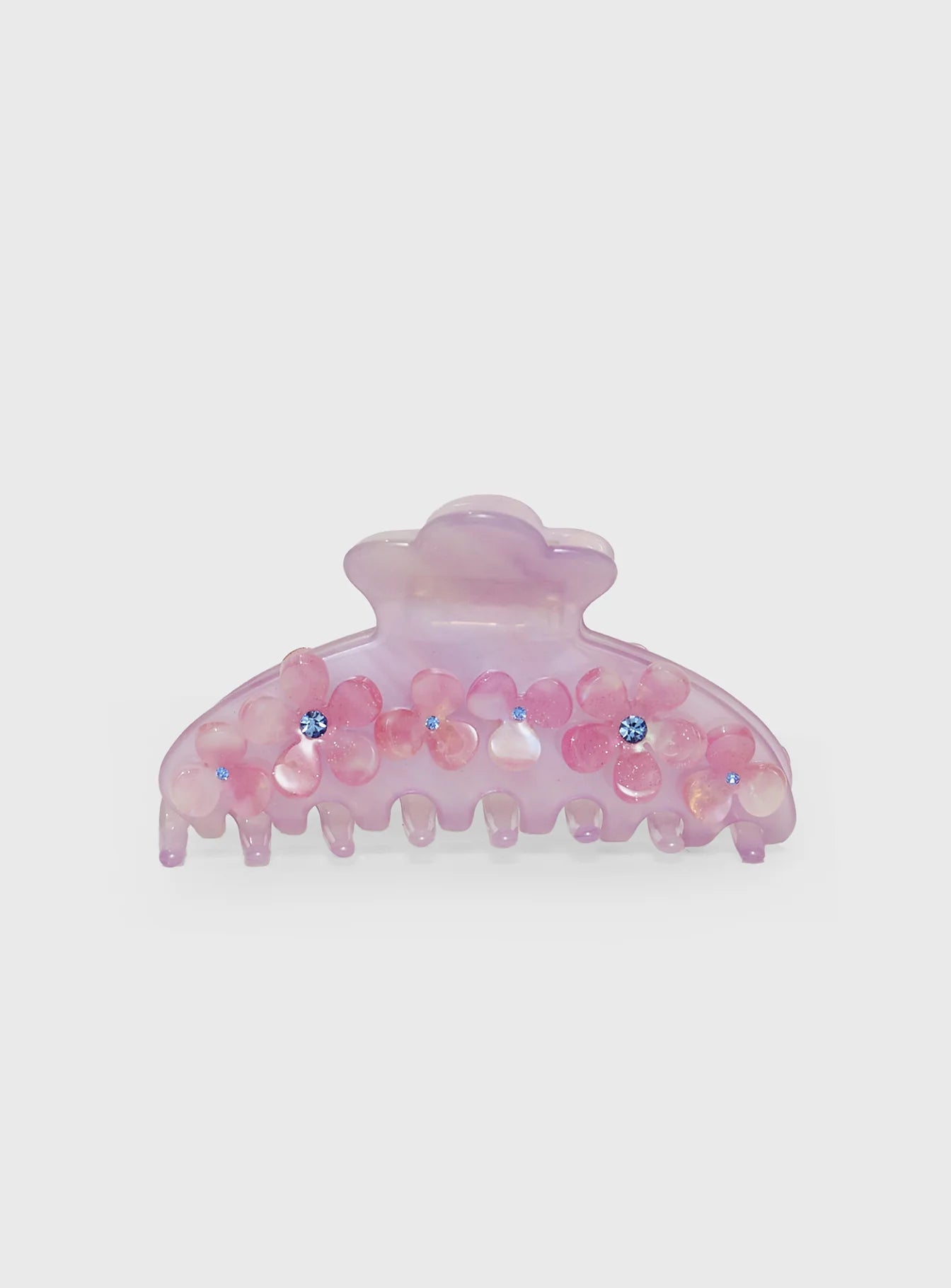 Be Careful Flower Hair Clip Multi