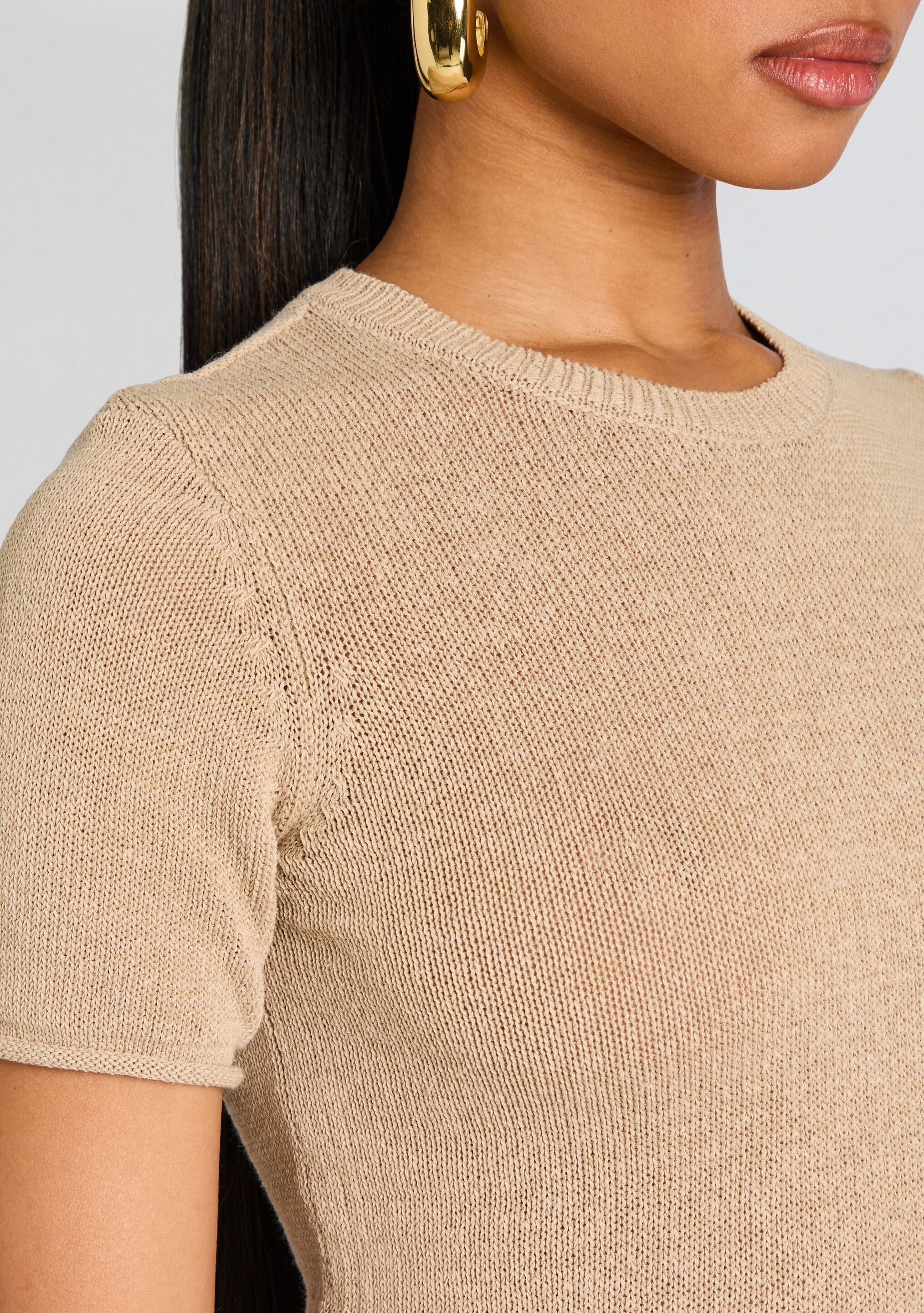 Clare Knit Baby Tee