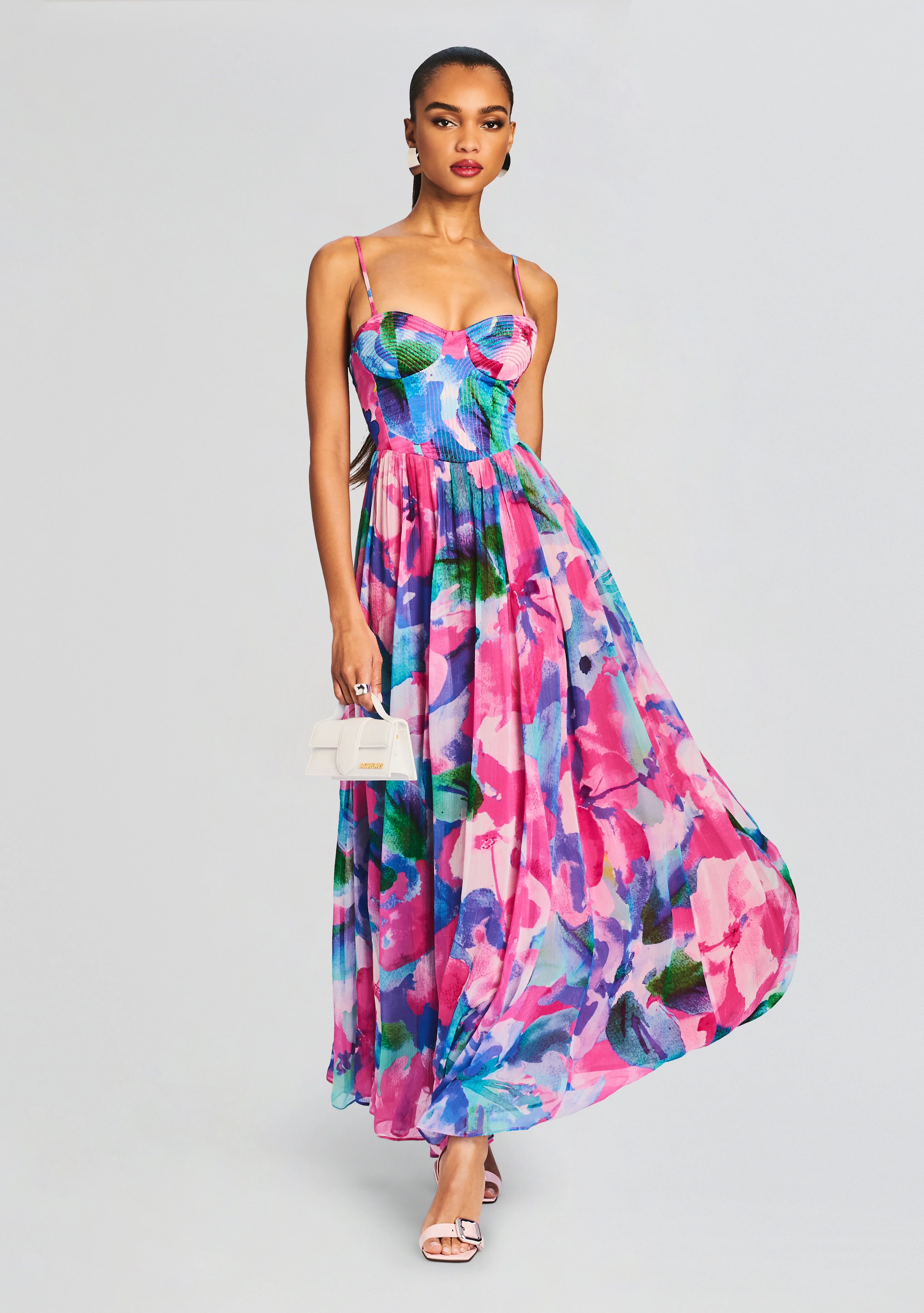 Vesa Corset Long Dress