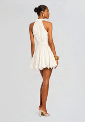 Adya Short Dress w/ Belt