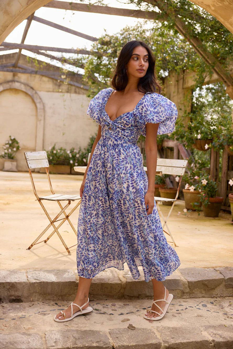 Ivy Rose Maxi Dress Blue