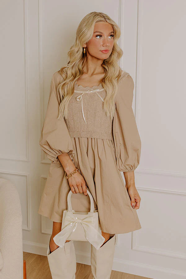 Countryside Chic Mini Dress