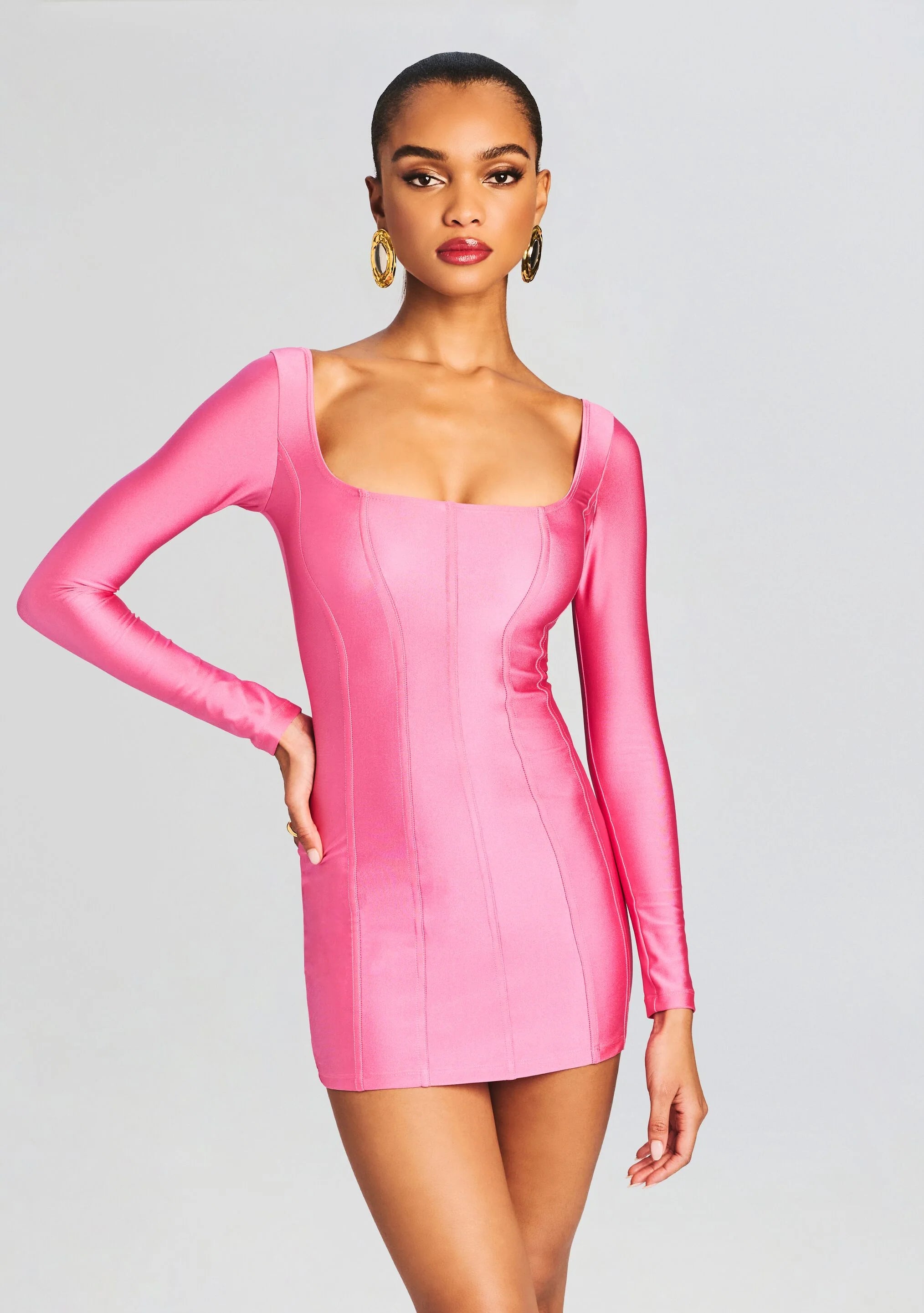 Chiara Lycra Mini Dress