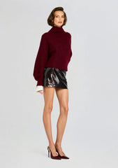Camila Leather Skirt