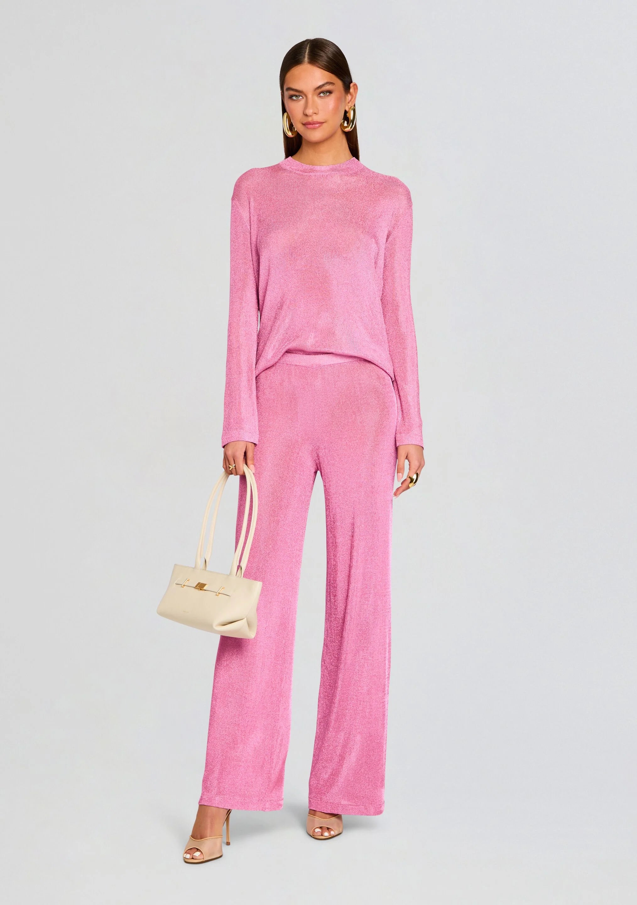 Sheldon Metallic Knit Pant