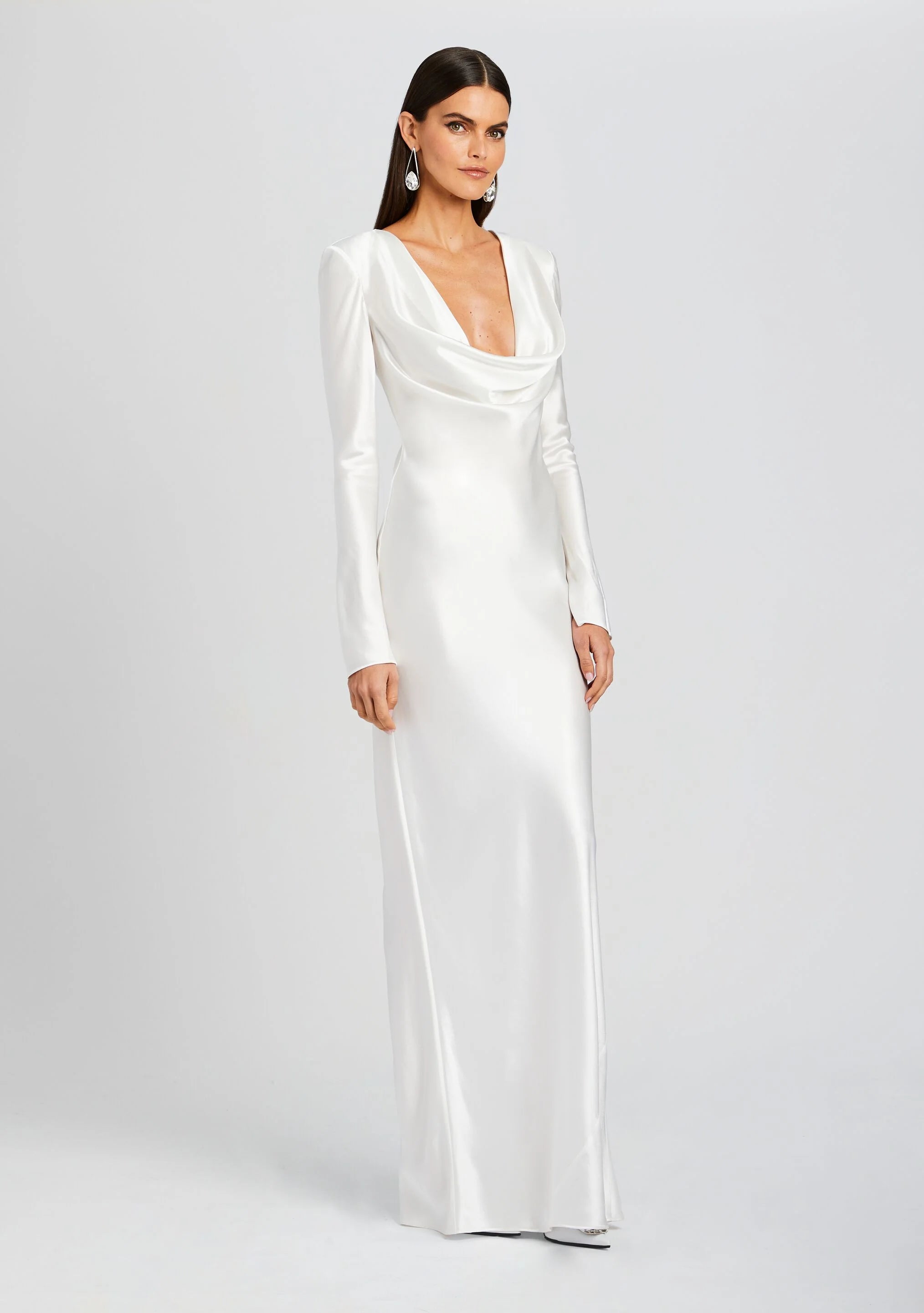 Anna Cowl Evening Dress