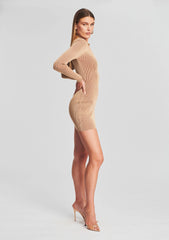 Boa Rib Knit Dress