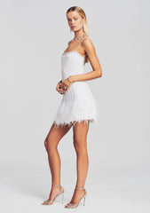 Rubina Sequin Feather Dress