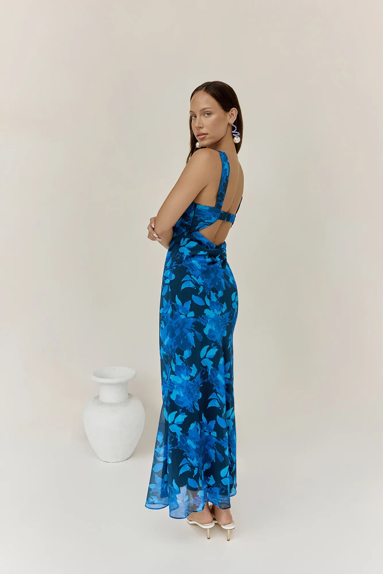 Just Landed Looks Maxi Dress Blue