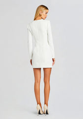 Simone Mini V Dress