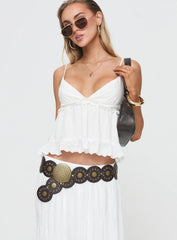 To Ones Liking Top White
