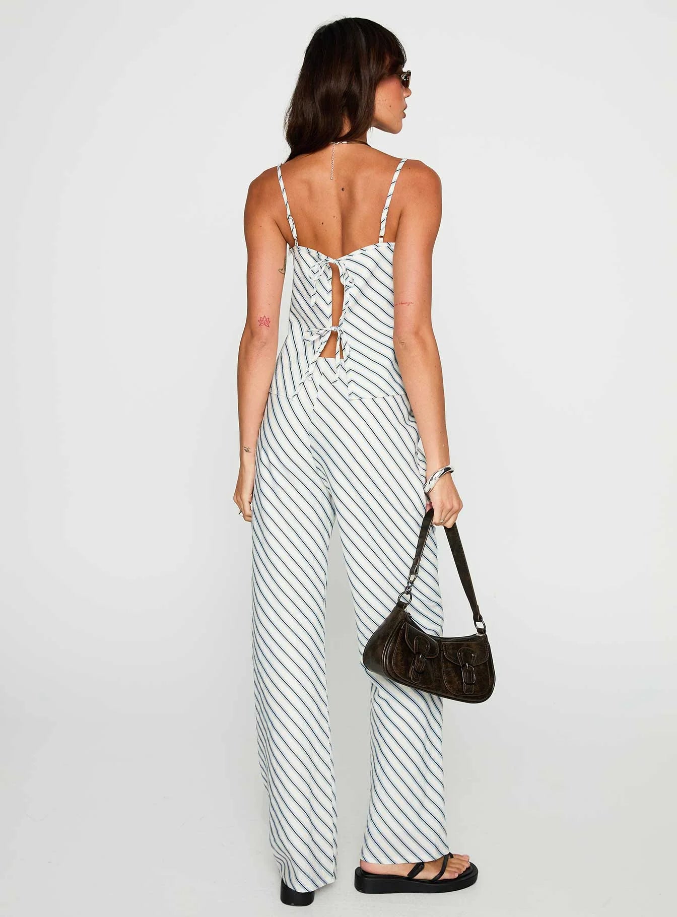 Born To Brag Set Blue Stripe