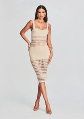 Avril Knit Crochet Dress