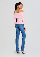 Jourdana Sequin Knit Top