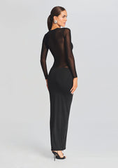 Silver Maxi Dress