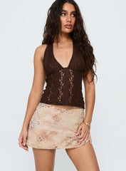 Feed The Soul Mini Skirt Multi