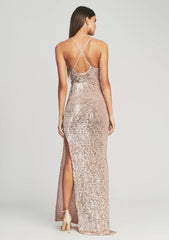 Marie Sequin Crochet Dress