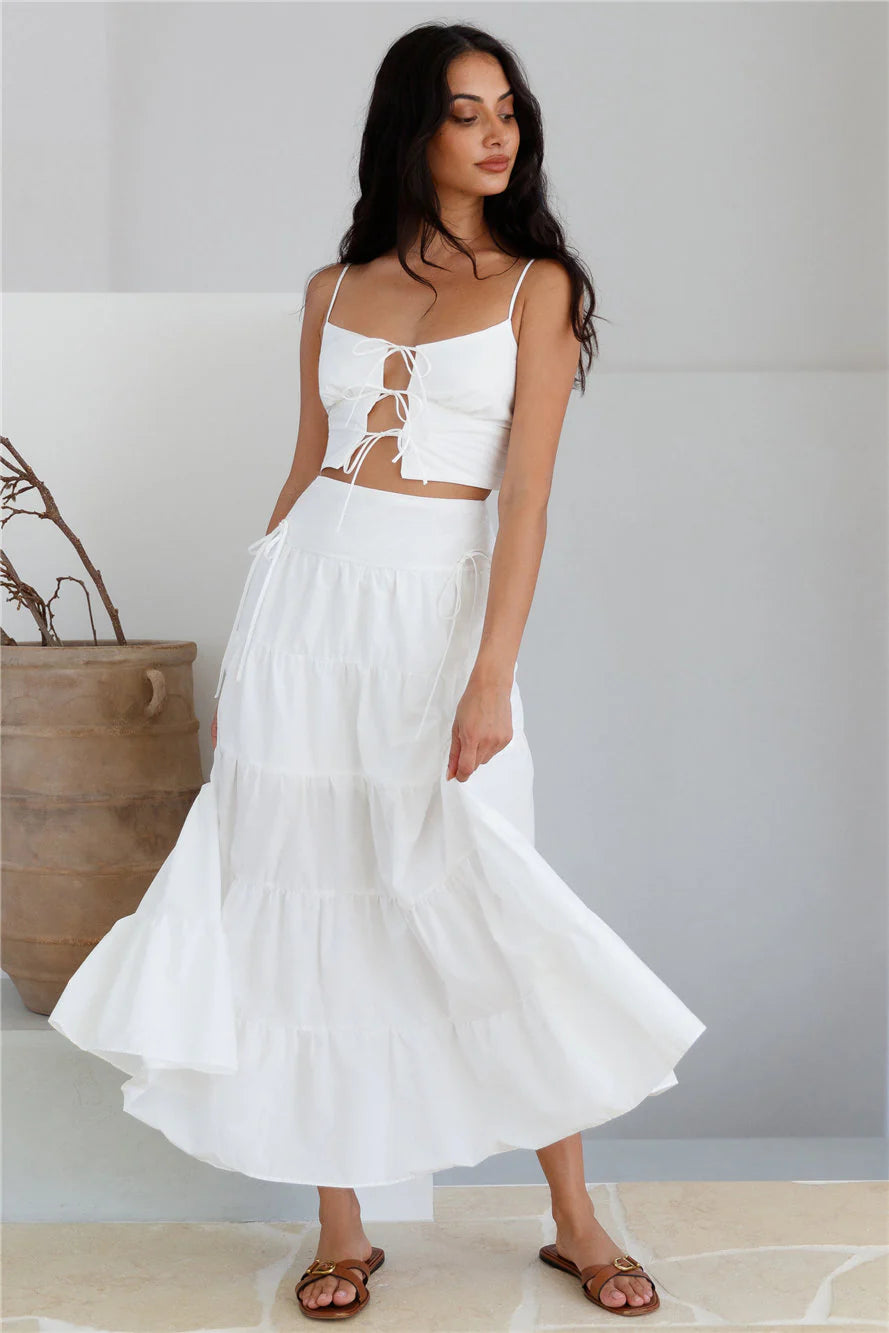 Honeydew Haze Set White