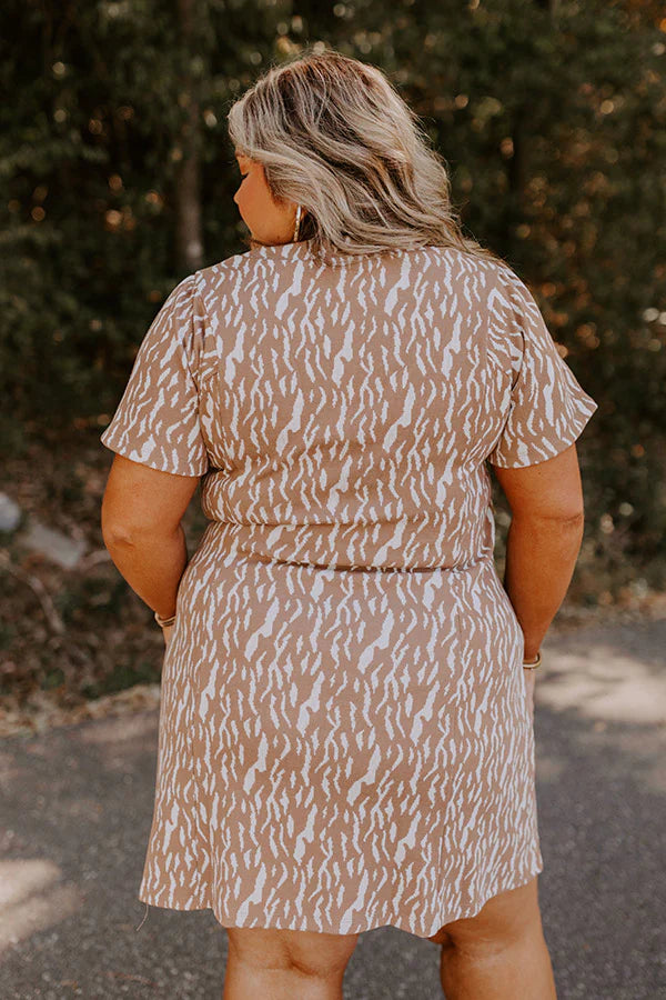 Chic Mindset Knit Mini Dress Curves